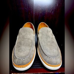 Allen Edmonds Wilder Venetian loafer, 8.5D, Grey Kudu Suede